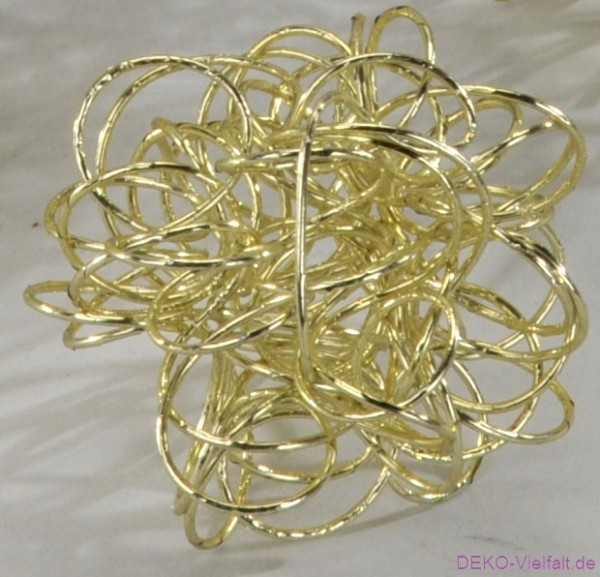 Formano Drahtspirale gold 6cm