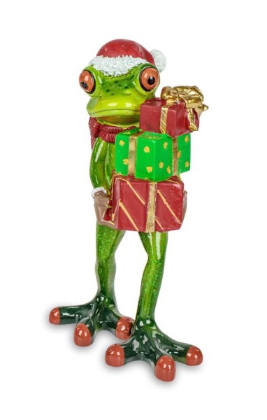Formano Frosch Weihnachten 15cm