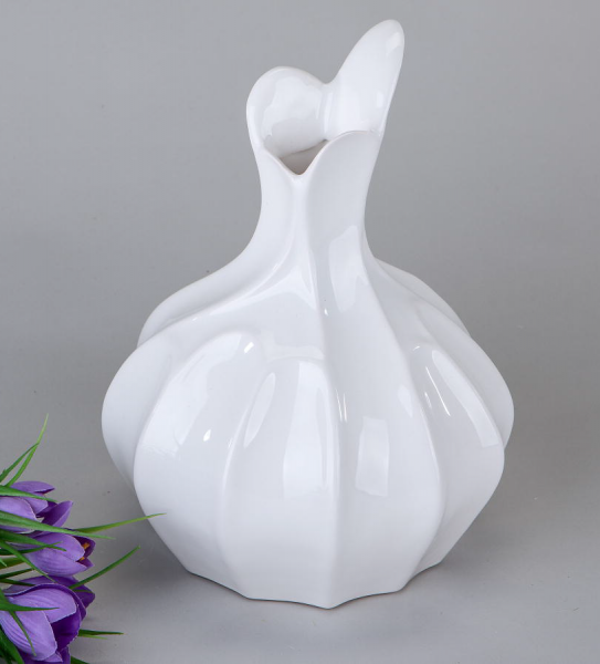 Formano Vase Bianco, 19 x 26 cm.